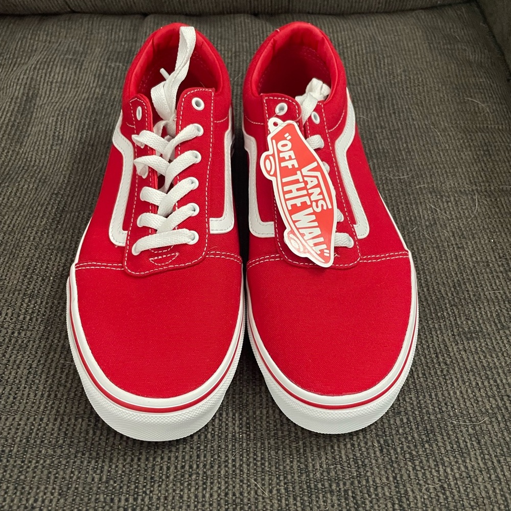 Brand new red vans